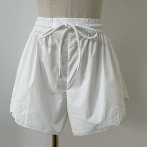 ZIMMERMANN scalloped-hem short